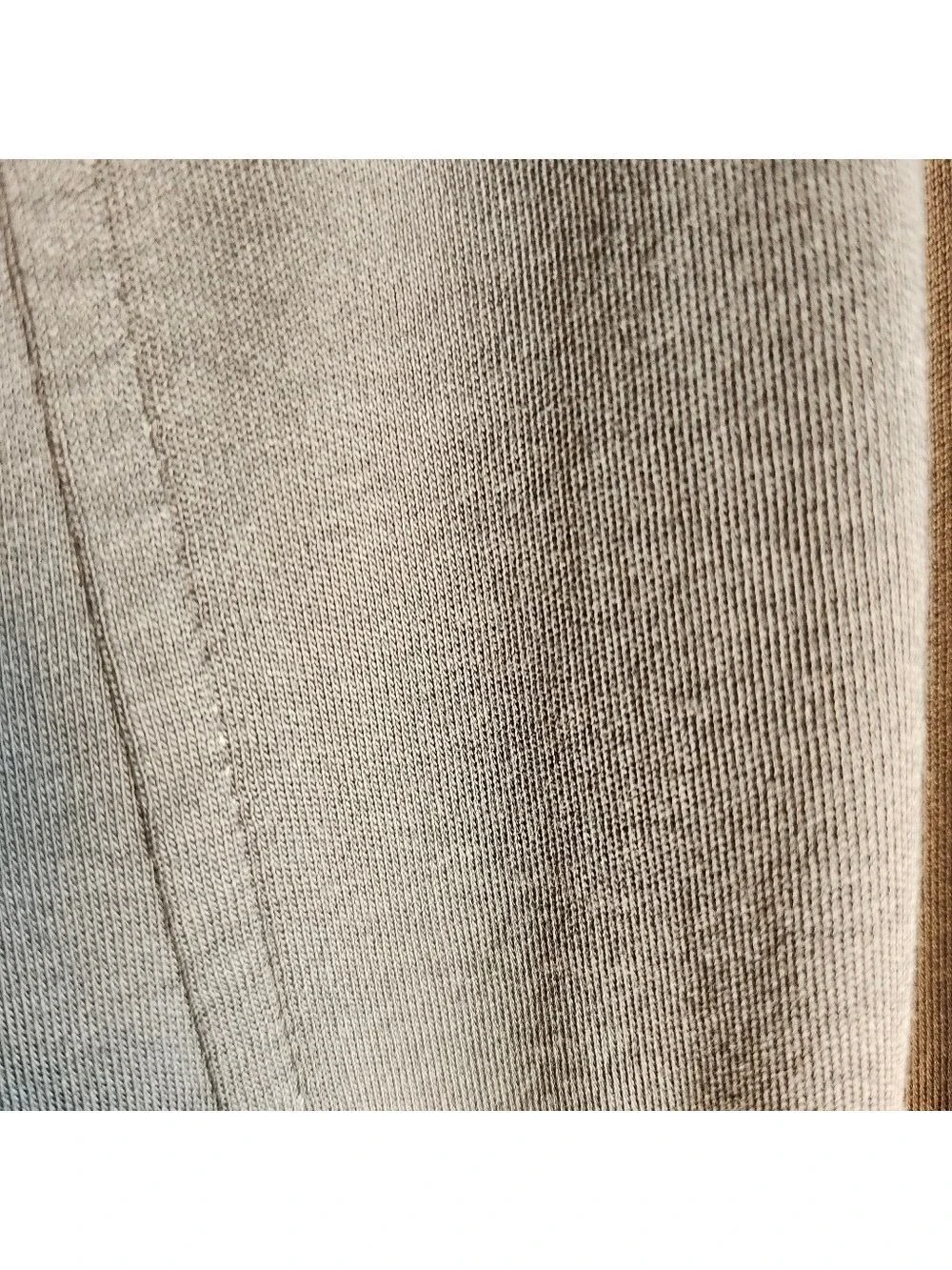 Isaac Mizrahi Women's Grey 100 % Cotton Open Front with Pockets Cardigan M